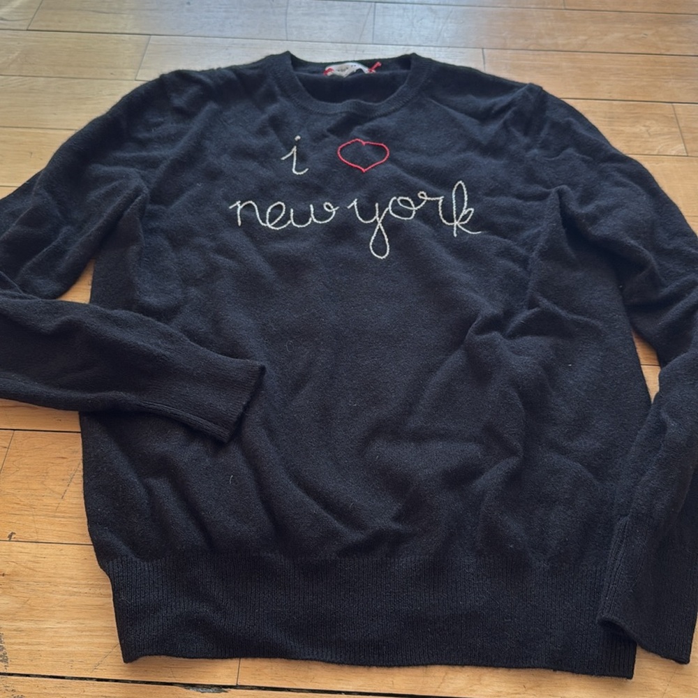 Lingua Franca "I heart new york" Crewneck S - Picture 7 of 14
